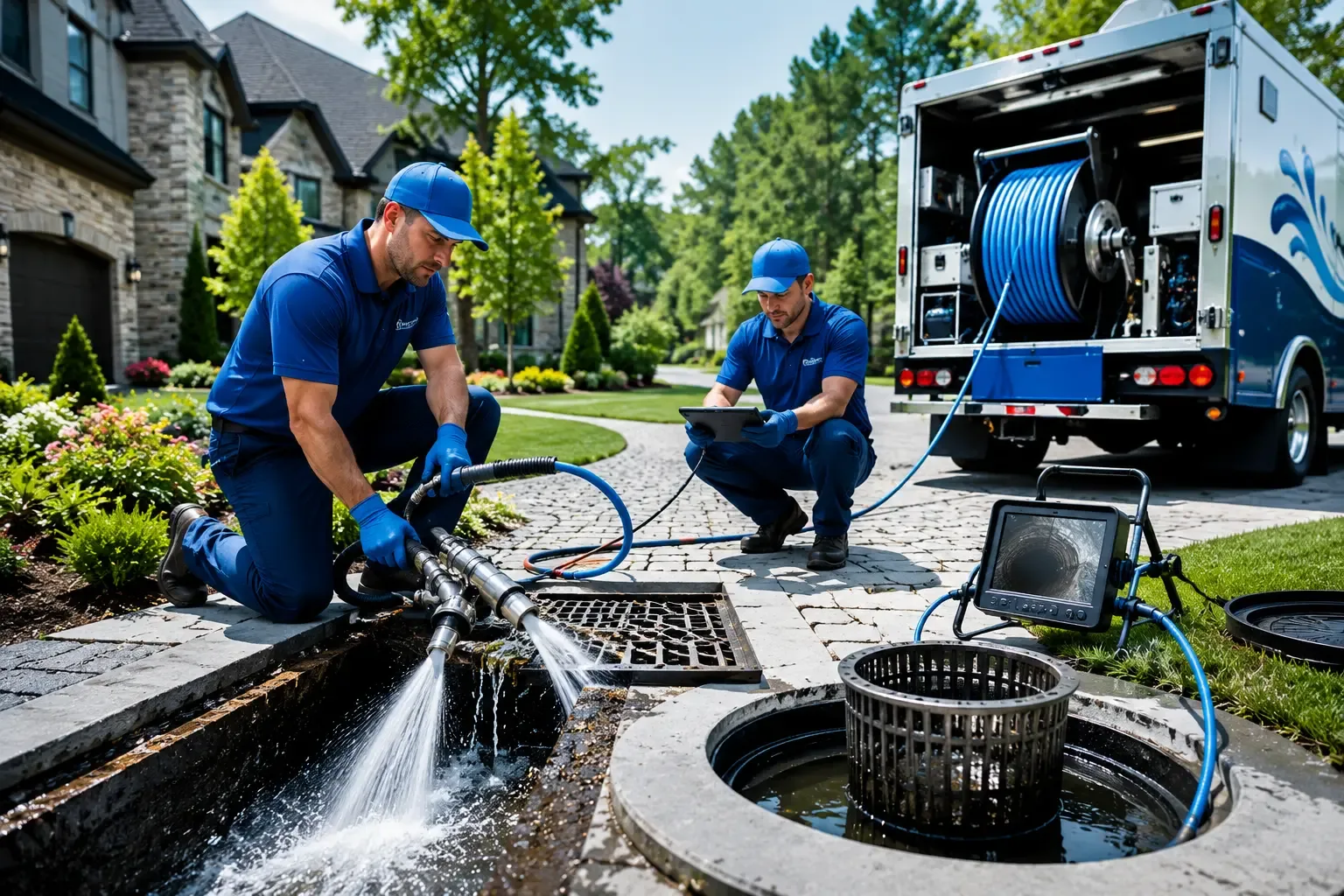 Local outdoor drain cleaning professionals in Eldorado, OH