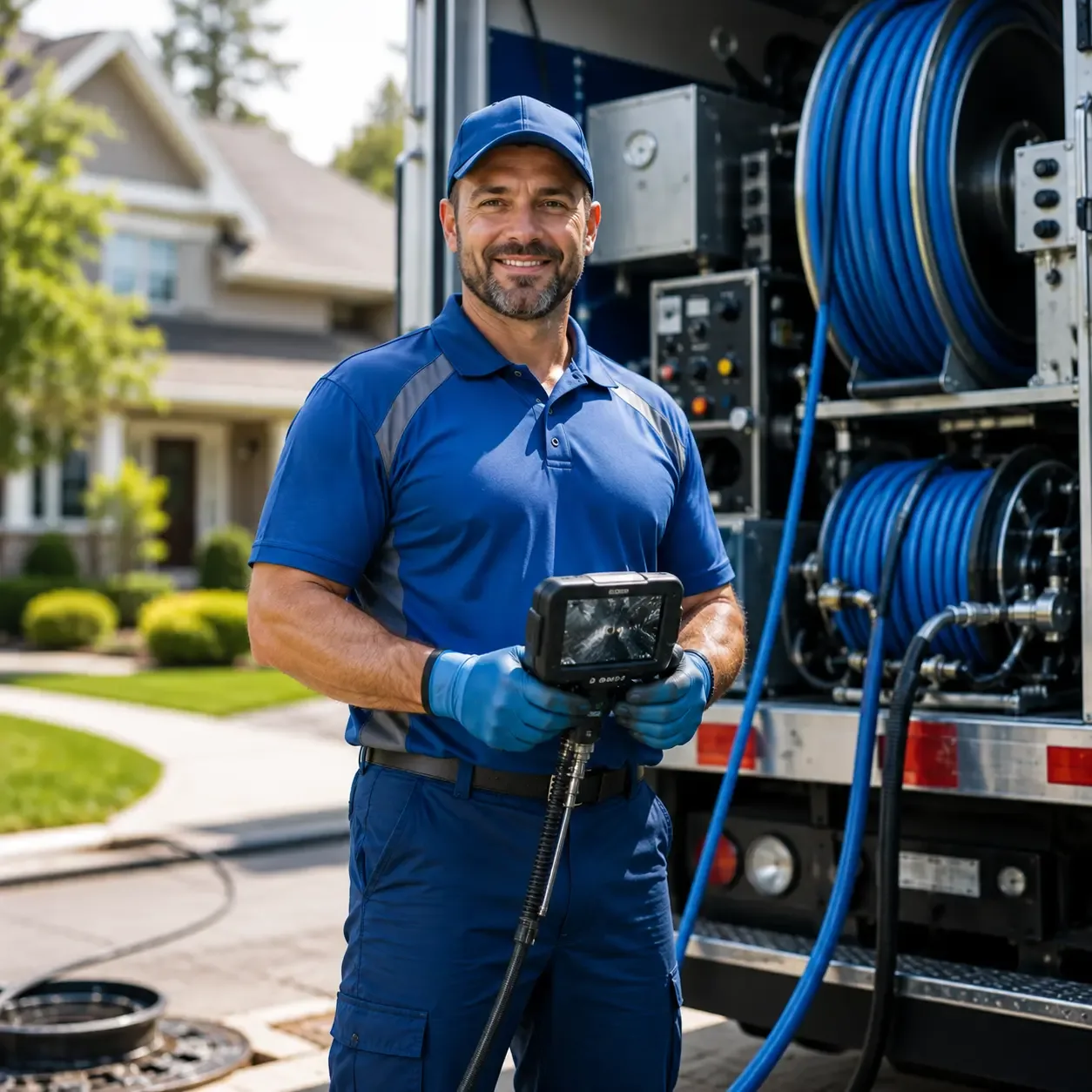 Local outdoor drain cleaning specialists in Eldorado, OH